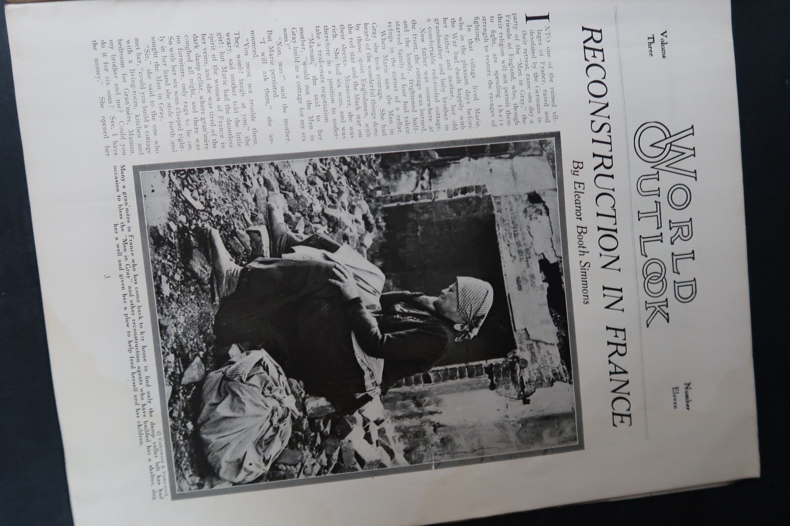 Antique World Outlook Nov. 1917 France Pershing Joffre Arctic Circle Item image 7