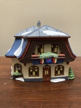 Dept 56 Alpine Village Bakery &amp; Chocolate Shop #56146 w/Lt Cord Box/Sleeve - £27.69 GBP