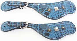 Horse Western Riding Cowboy Boots Leather Spur Straps Tack  74108 - $26.72