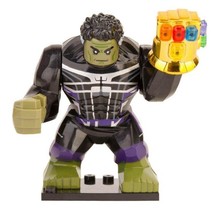 Large Hulk with Infinity Gauntlet [Chrome Gold] Avengers Endgame Minifigure - £7.03 GBP