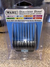 New Wahl 3378-100 Professional Animal #E Stainless Clipper Comb 1&quot; Light Blue - £11.00 GBP