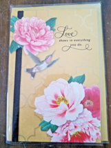 Mother&#39;s Day For Wife Greeting Card *Heirloom* Hallmark Love Floral Spouse 6 - £2.34 GBP