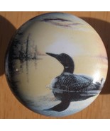 Cabinet Knobs Knob w/ Loons Loon #3 BIRD - $103.57 MXN