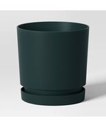 Room Essentials Recycled Resin Planter Pot Green 6x6x6 Indoor Outdoor - $269.48 MXN