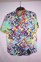 Robert Graham - Colorful Short  Sleeve | Size: Medium image 2