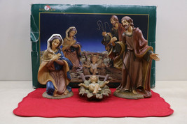 Holy Family Christmas Story Nativity 3 Pc. Set  Large 10&quot; Set Kurt Adler - £36.66 GBP