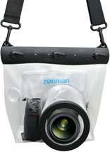 Zonman Dslr Camera Univeral Waterproof Underwater Housing Case Pouch Bag For - $51.94