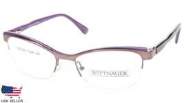 New Wittnauer Cynthia Light Brown Eyeglasses Glasses Metal Frame 52-18-135 B35mm - £61.73 GBP