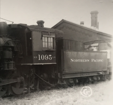 Northern Pacific Railway Railroad NP #1095 0-6-0 Locomotive Photo Tacoma WA - £10.44 GBP