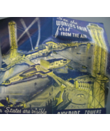 See The World’s Fair first From The Air, Sky-Ride Towers and Ride, Promo... - $25.00