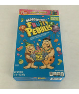 Empty Post marshmallow fruity pebbles cereal 50th anniversary box Fred B... - €17,15 EUR