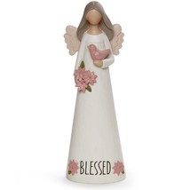 Blessed Angel With Bird Angel Figurine - £14.12 GBP