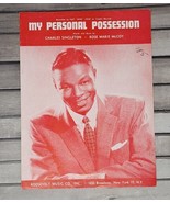 Nat King Cole &quot;My Personal Possession&quot; Sheet Music + Lyrics 1955 Rooseve... - £3.23 GBP