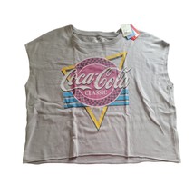 Nwt Coca Cola Gray Small Sleeveless Shirt - £7.86 GBP