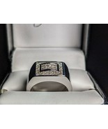 Authenticity Guarantee

18k White Gold Diamond Mens Ring  Size 8.5 - $3,800.00