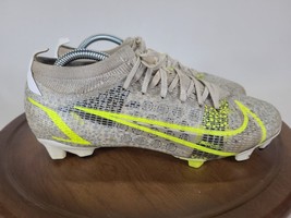 Nike Mercurial Vapor 14 Pro FGMetallic Silver Volt Sz 6 - £53.13 GBP