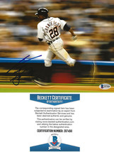Curtis Granderson signed Detroit Tigers baseball 8x10 photo Beckett COA ... - $79.19