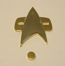 Star Trek: Voyager Ensign Communicator and Rank Pip Cloisonne Pin Set NEW UNUSED - £17.00 GBP