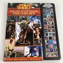 Star Wars Sound Storybook Treasury Board Book Play A Sound Disney 2015 S... - $29.65
