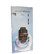 Smart Watch R50 Bluetooth 1.85&quot; Display Heart Rate &amp; Fitness Tracker Tou... - $21.49