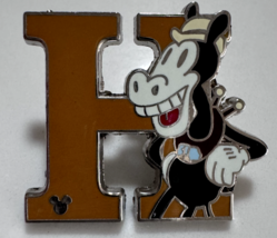 Disney 82330 H for Horace Horsecollar Alphabet Pin - $204.22 MXN