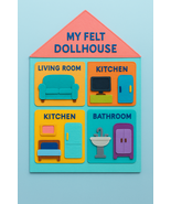 Create endless fun and learning with this DIY Felt Dollhouse Quiet Book Tutorial - $7.00