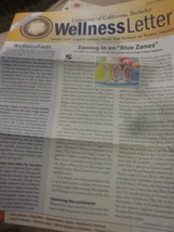 University of California Berkeley Wellness Letter Newsletter October 2018 New - £5.58 GBP