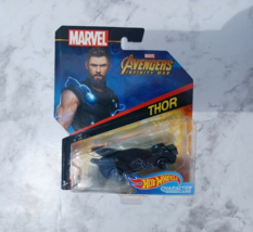 Hot Wheels Marvel Thor Character Cars Marvel Avengers Infinity War 2017 ... - £24.65 GBP