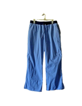 Cherokee Scrub Pants Blue Women Pockets Pull On Size Large Style 3072 - £17.22 GBP