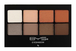 BYS Eyeshadow Makeup Palette 8 Shades - Terracotta - $6.95