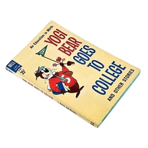 Yogi Bear Goes to College 1st Edition Stated 1st Printing 1961 Comic Paperback image 3