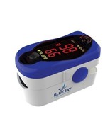 Blue Jay BJ240100 Comfort Finger Tip Pulse Oximeter SpO2 &amp; Heart Rate Mo... - $679.84 MXN