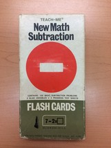 Vintage Math Flash Cards!!! - £7.14 GBP