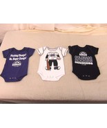 2025 NWT MLB BABY INFANT 3 Piece Creeper Bodysuit Colorado Rockies 6-9 M... - $32.30 CAD