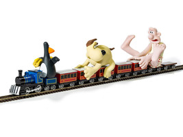 Flatbed Wagon and Wallace Figure 5 piece Set &quot;The Wrong Trousers&quot; (1993)... - $55.14