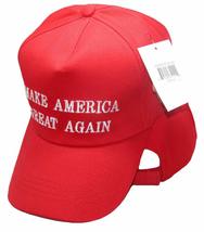 K&#39;s Novelties President Trump Make America Great Red USA American Embroidered Ca - £7.90 GBP