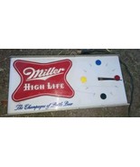 Miller High Life “The Champagne of Bottle Beer” Clock/Light Parts Restore. - £96.65 GBP