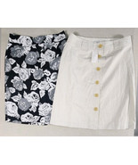 Banana Republic Lot Of 2 Pencil A-Line Summer Skirt Size 6 Button Front ... - $35.00