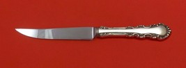Georgian Rose by Reed &amp; Barton Sterling Silver Steak Knife Serrated Custom - £61.79 GBP
