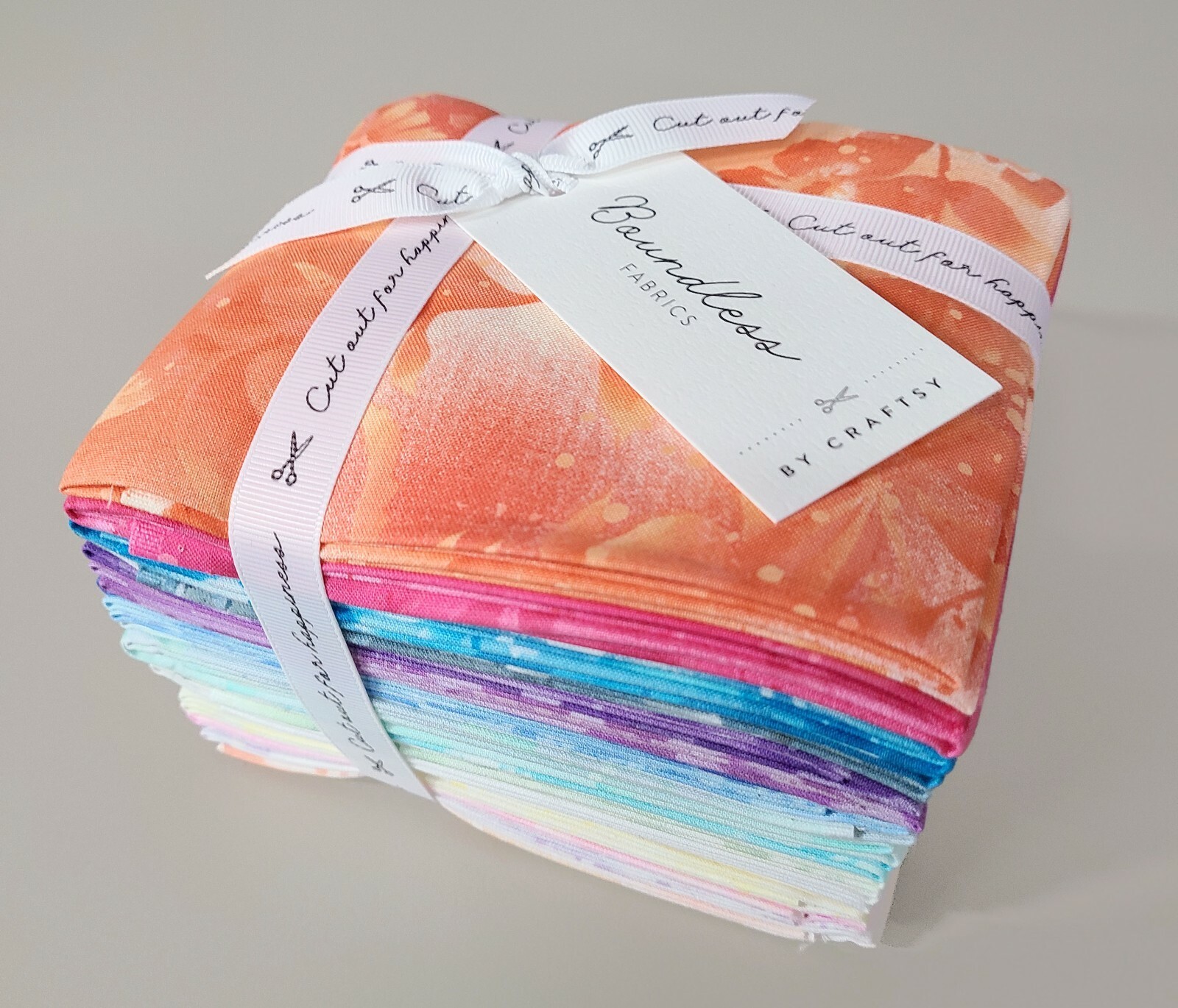 20 Count Fat Quarter Bundle Botanicals Floral Pastels Boundless Fabrics ... - $59.97