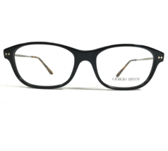 Giorgio Armani Eyeglasses Frames AR7007 5017 Black Gunmetal Gray Round 52-16-135 - $74.61