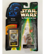 Star Wars POTF Flashback Photo Yoda 3.75&quot; Action Figure 1998 Hasbro Seal... - £12.58 GBP