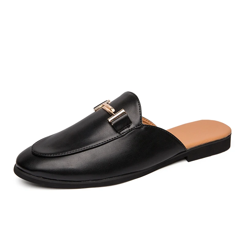 Loafers Men Casual Shoes Men Flat Muller Shoes Brogue Fashion Club Comfo... - $46.10