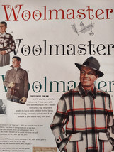 1949 Original Esquire Art Ads Woolmaster Coats Cavalier Gloves - £5.15 GBP