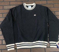Champion Schwarz Rundhals ~Brandneu~ S-L - $44.19+