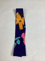 Michael Katz New York Colorful Blue Floral Silk Men’s Tie - €12,80 EUR