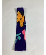 Michael Katz New York Colorful Blue Floral Silk Men’s Tie - €12,79 EUR