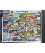 Charlie Girard White Mountain Jigsaw Puzzle I Love Michigan New Sealed - £17.17 GBP