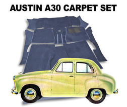 Carpet Set for Austin A30  - Superior Deep Pile, Latex Backed - $293.22