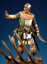 1/32 54mm Resin Model Kit Medieval English Archer (with base) Unpainted - £26.37 GBP